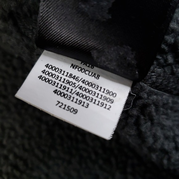 The North Face Gordon Lyons Jacket Mens Medium Gray 1/4 Zip Fleece Sweater - Picture 7 of 9